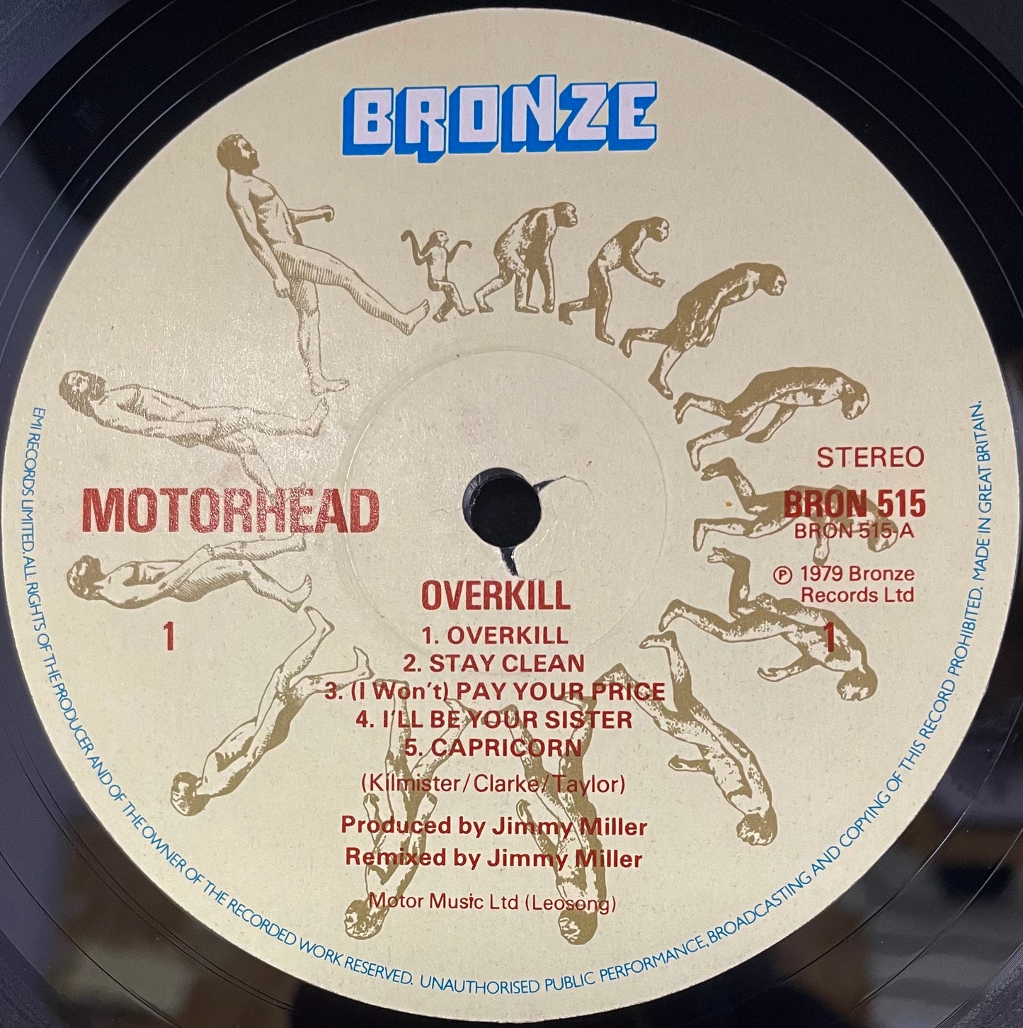 Motörhead – Overkill - USED Vinyl LP