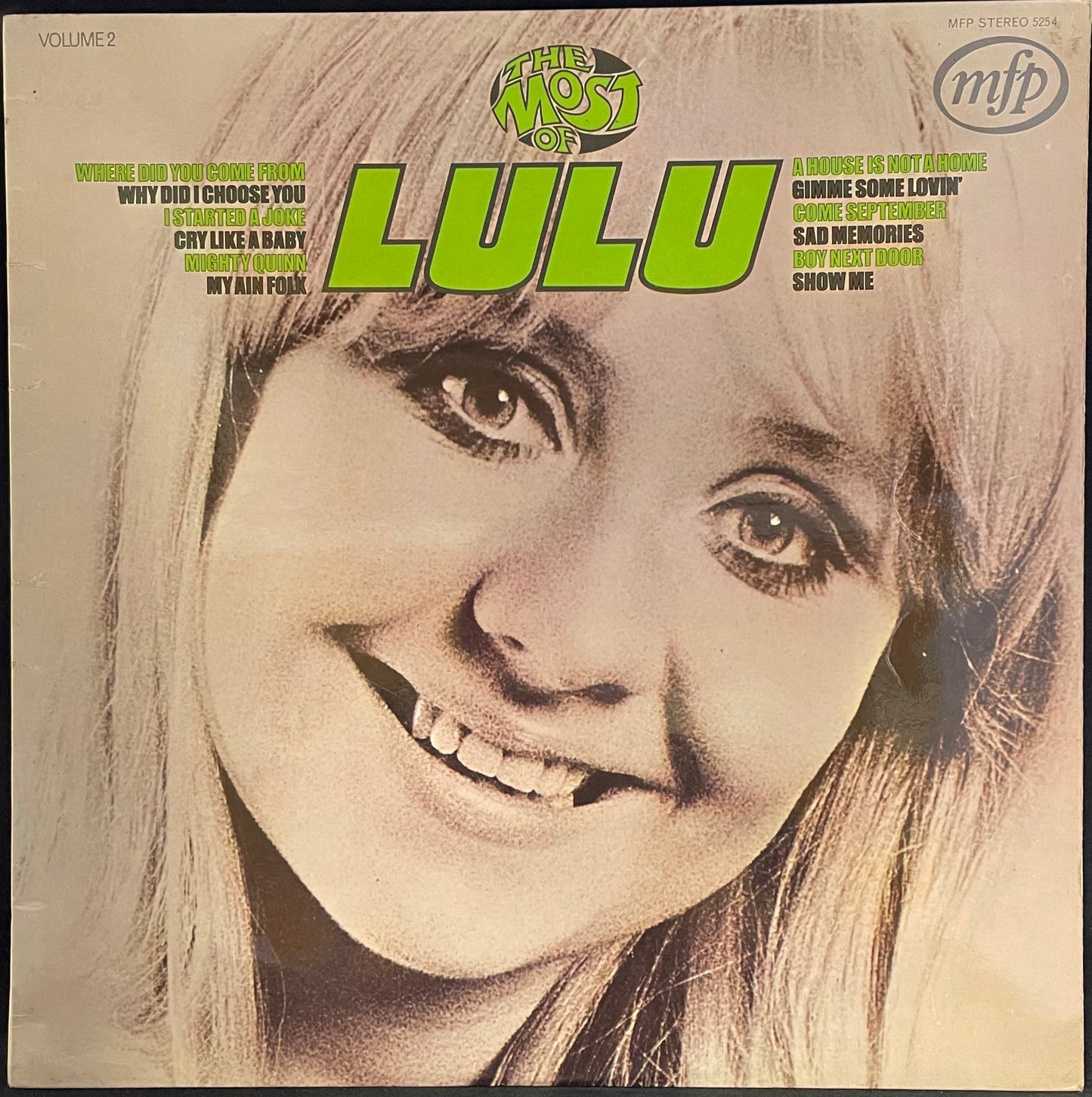 Lulu – The Most Of Lulu (Volume 2) - USED Vinyl LP