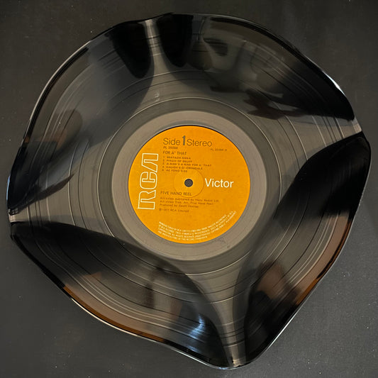 The 'RCA Victor' 12" Vinyl Record Bowl