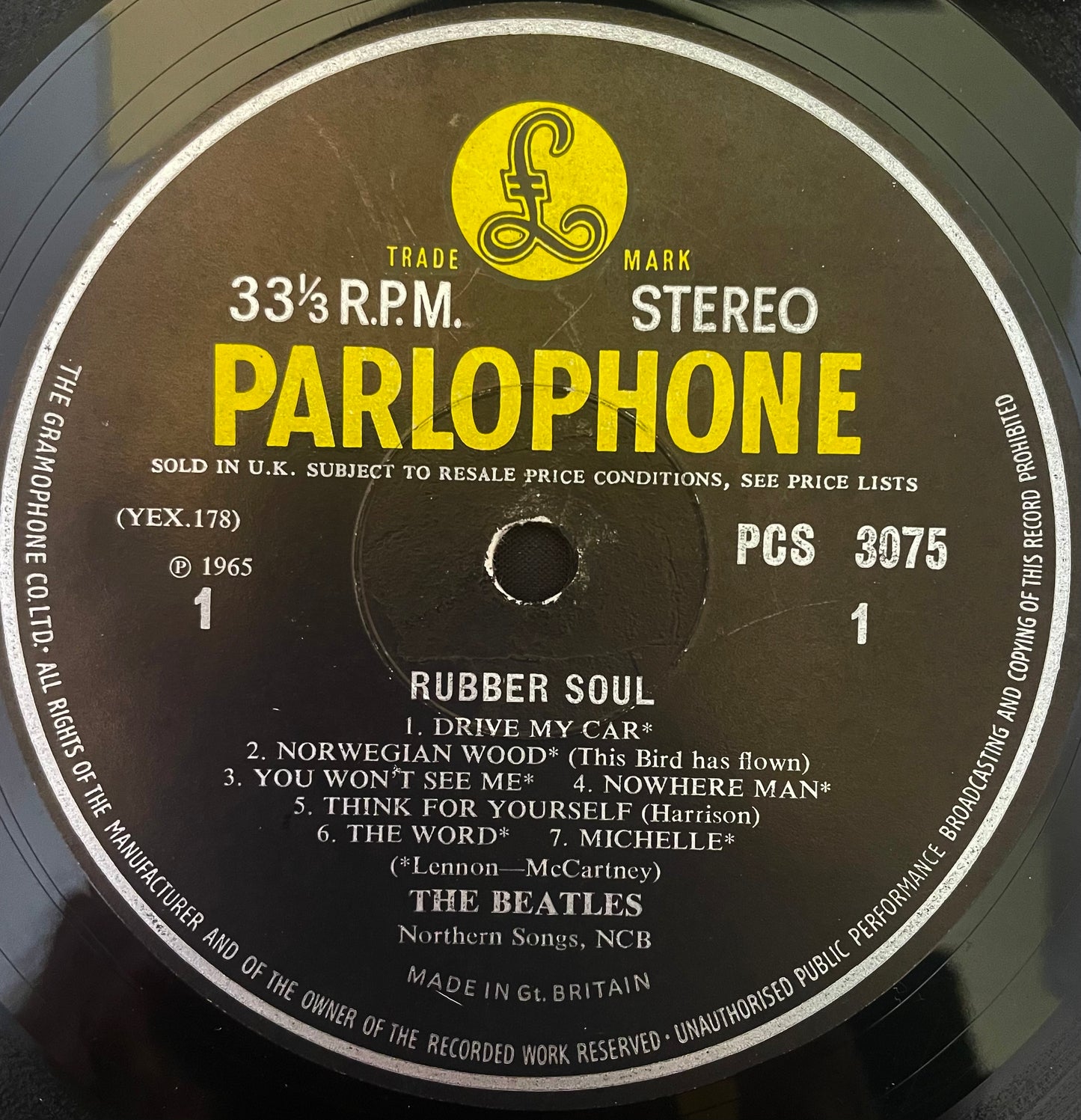 The Beatles – Rubber Soul - First Press - Stereo - USED Vinyl LP