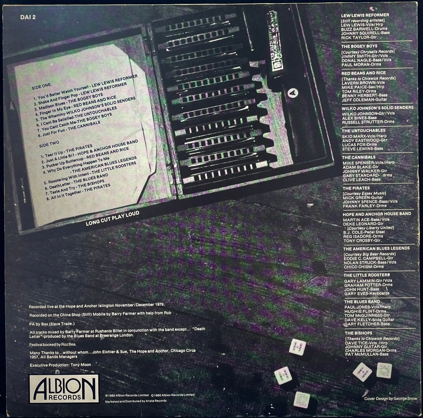 The London R & B Sessions (Live At The Hope And Anchor) - USED Vinyl LP