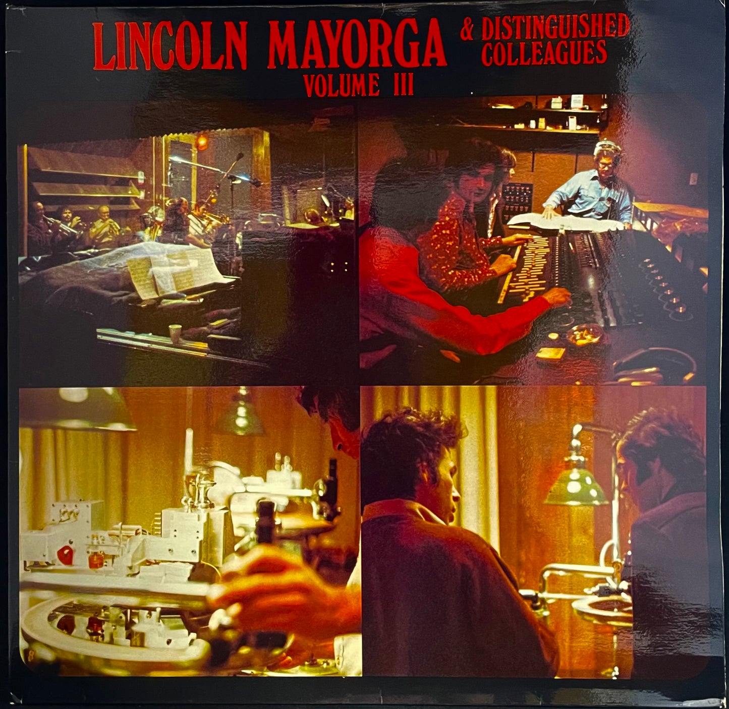 Lincoln Mayorga – Lincoln Mayorga & Distinguished Colleagues - Volume III - USED Vinyl LP