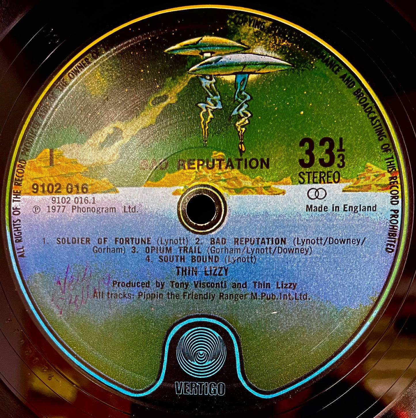 Thin Lizzy – Bad Reputation - USED Vinyl LP