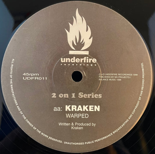 Kinnetix / Kraken – Critical Mass / Warped – USED Vinyl 12" Single