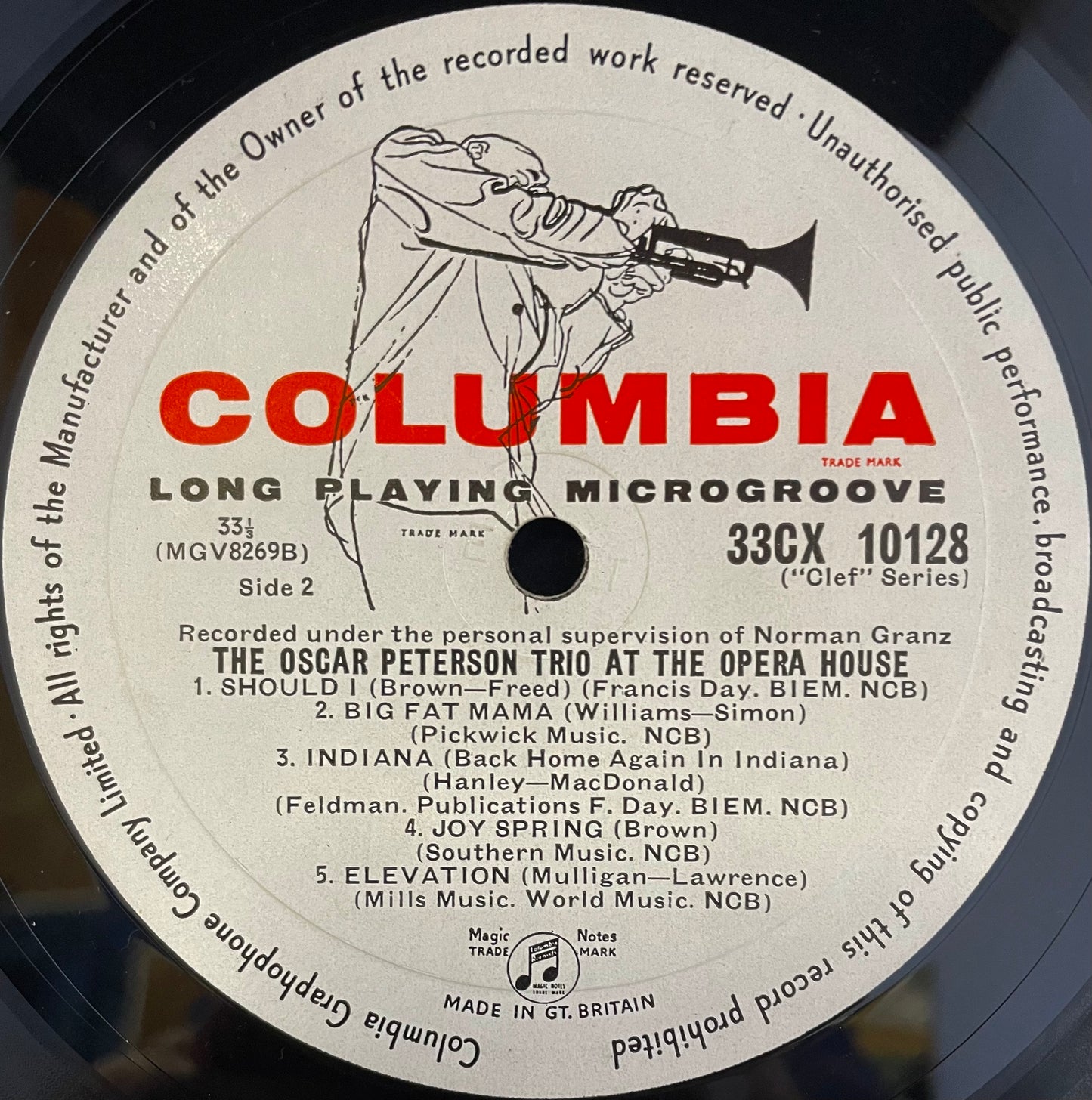 The Modern Jazz Quartet & The Oscar Peterson Trio – At The Opera House - USED Vinyl LP