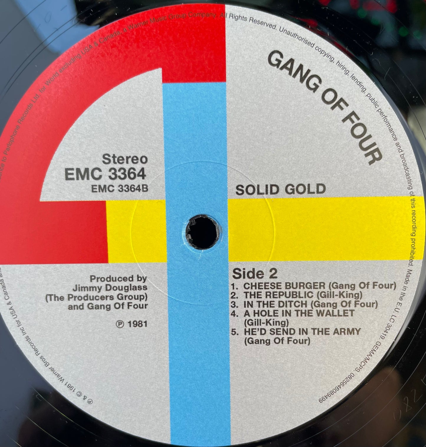Gang Of Four – Solid Gold - USED Vinyl LP
