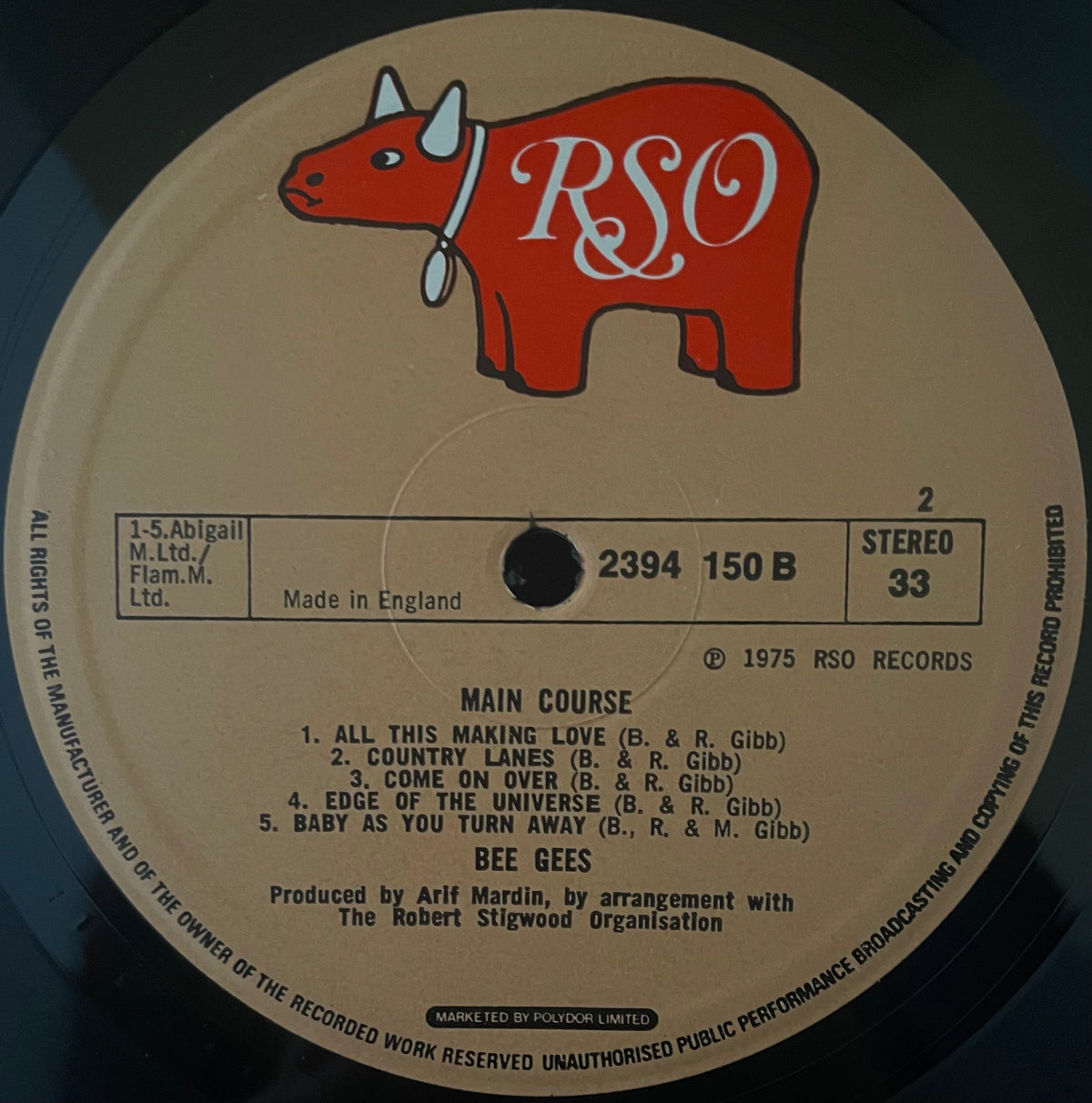 Bee Gees – Main Course - USED Vinyl LP
