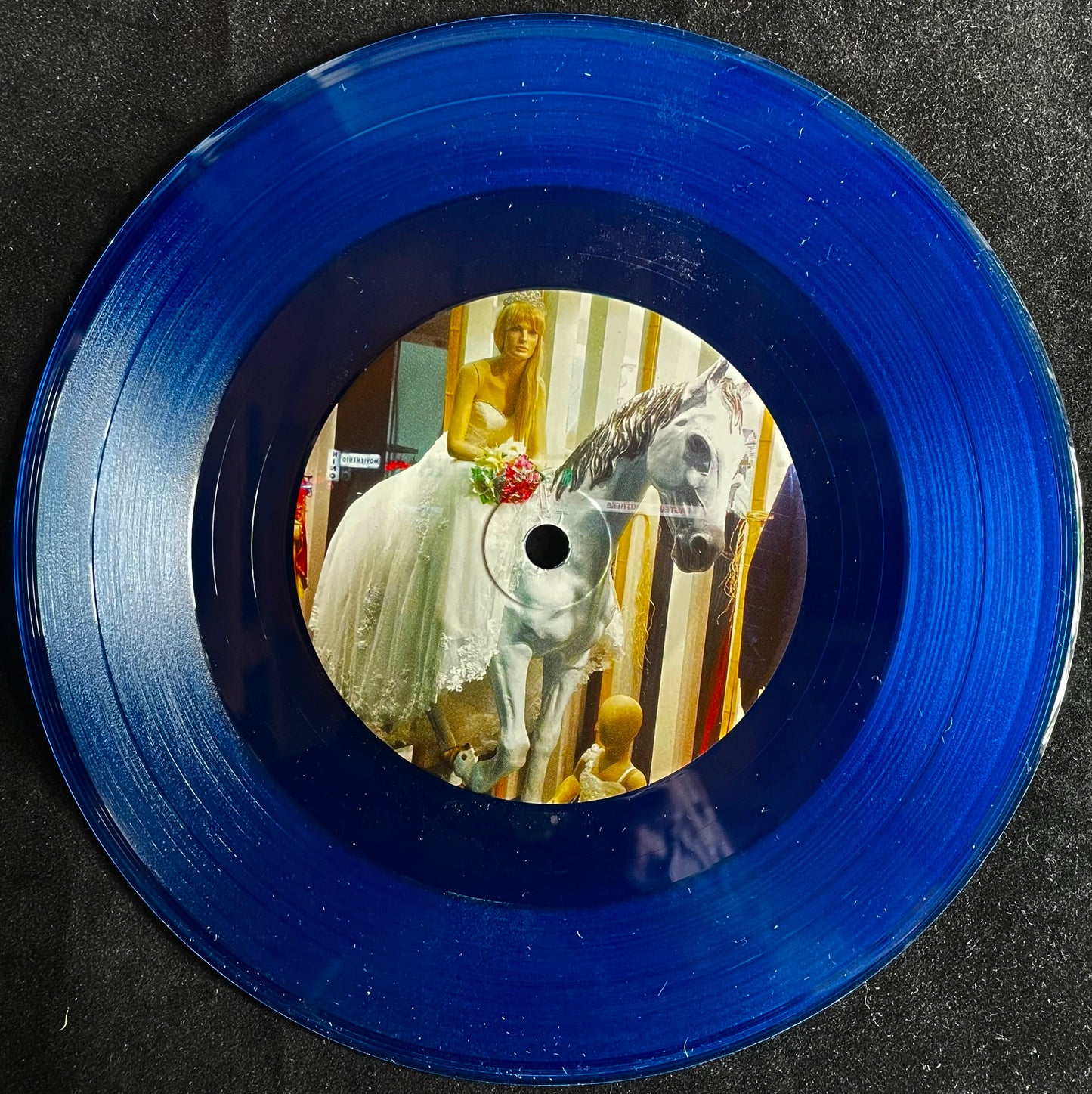 Anton Barbeau – Heaven Is In Your Mind - USED Vinyl 7" EP BLUE Vinyl