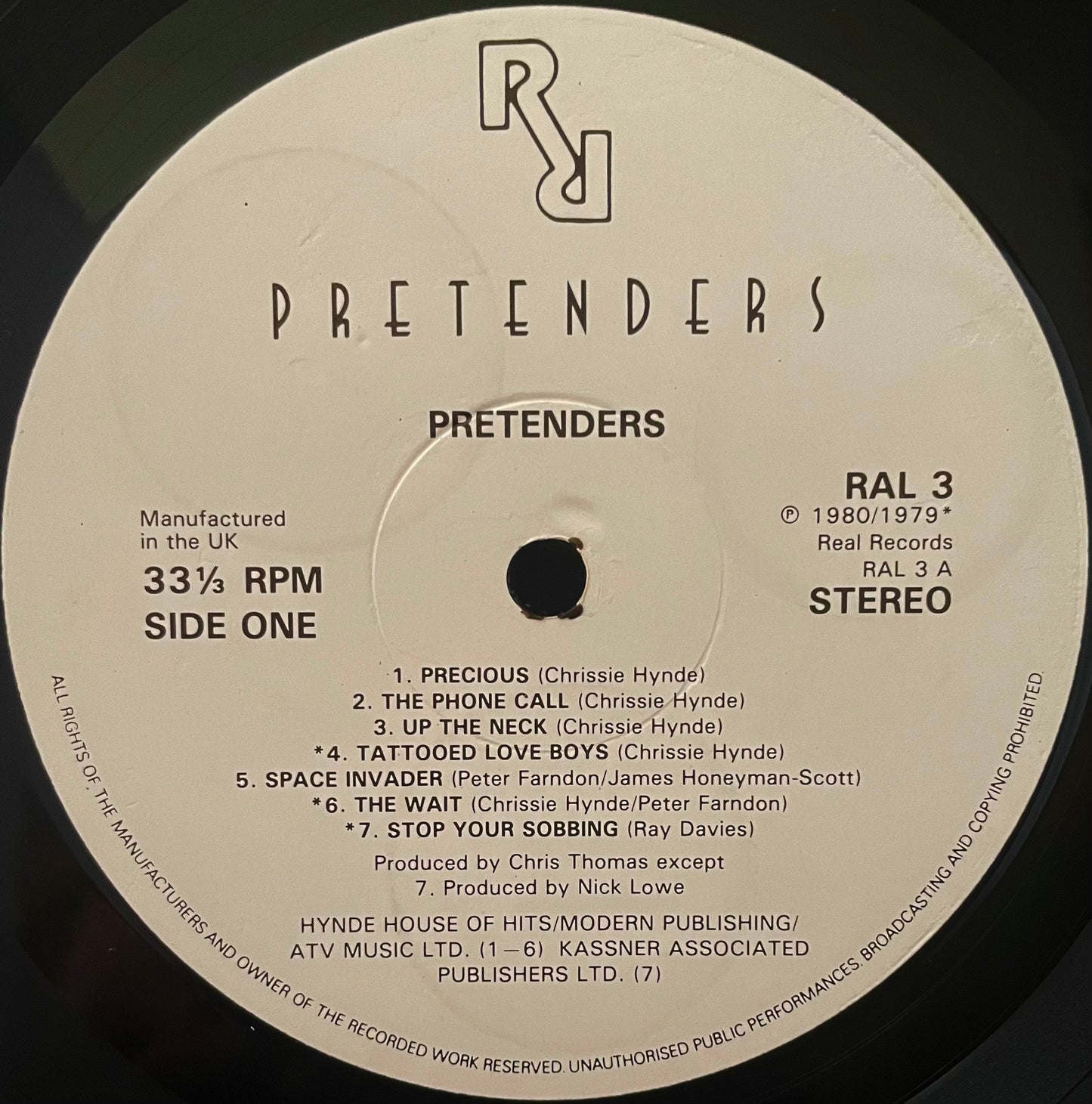 Pretenders – Pretenders - USED Vinyl LP