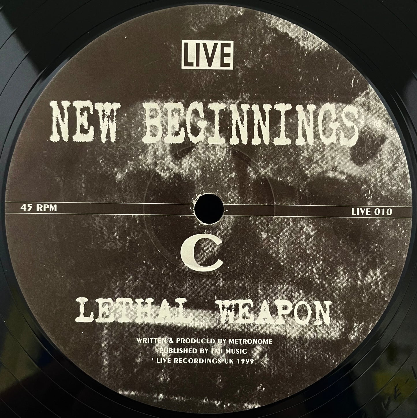 DJ Trend – New Beginnings – USED Vinyl 3x12" Single