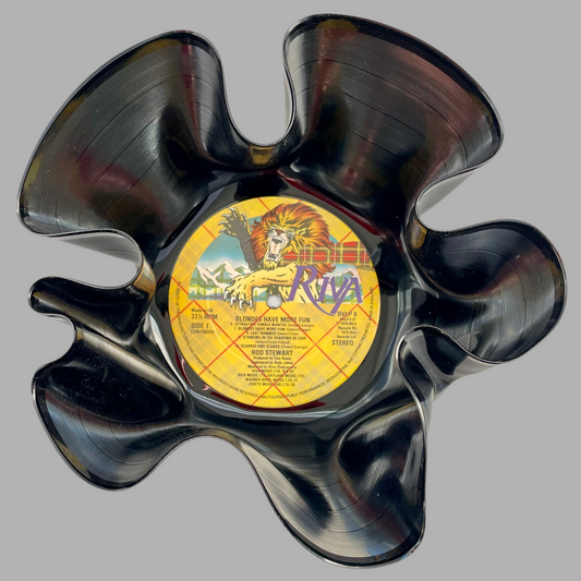 The 'Riva’ 12" Vinyl Record Bowl