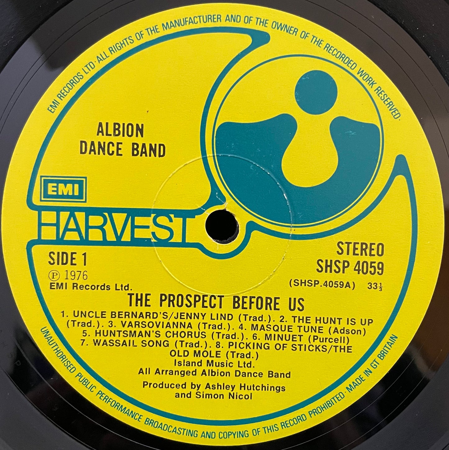 The Albion Dance Band – The Prospect Before Us –USED Vinyl LP