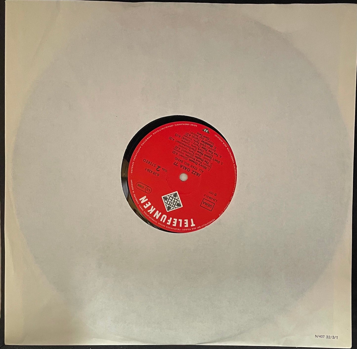 Jazz Gala 77 All Star Big Band – Jazz Gala 77 All Star Big Band - USED Vinyl 2LP