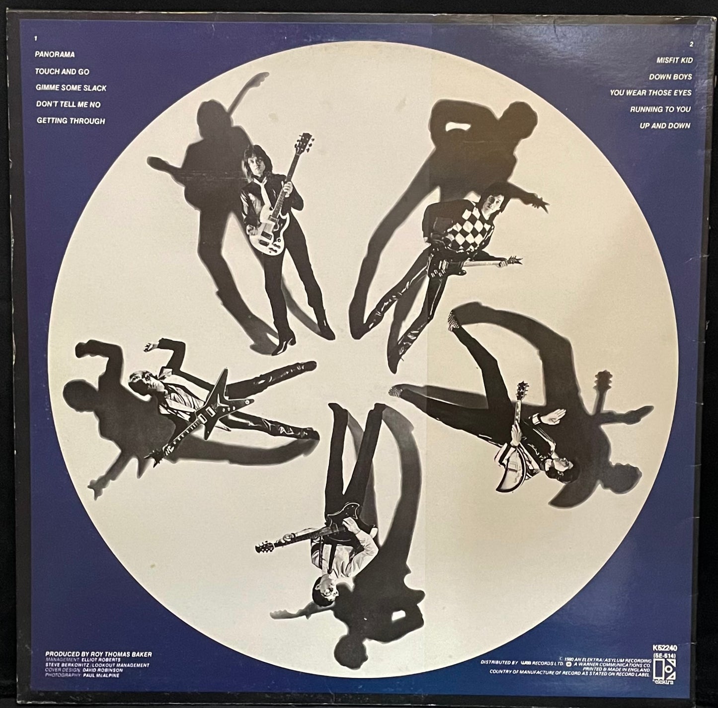 The Cars – Panorama- USED Vinyl LP