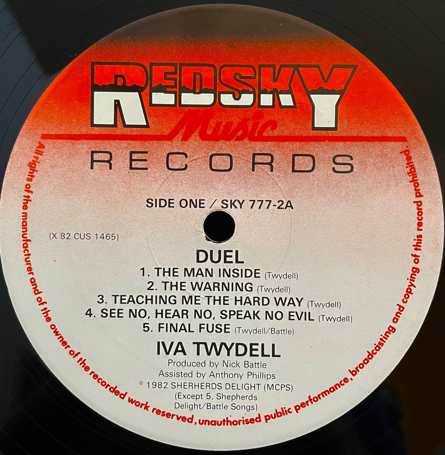 Iva Twydell – Duel – gebrauchte Vinyl-LP