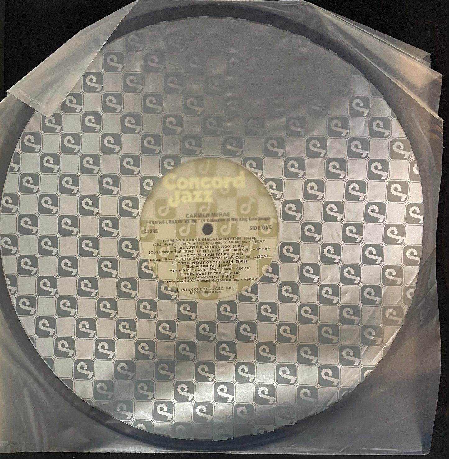 Carmen McRae – You're Lookin' At Me - USED Vinyl LP PROMO