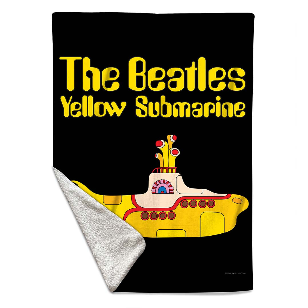 Rocksax The Beatles  Blanket - Yellow Submarine