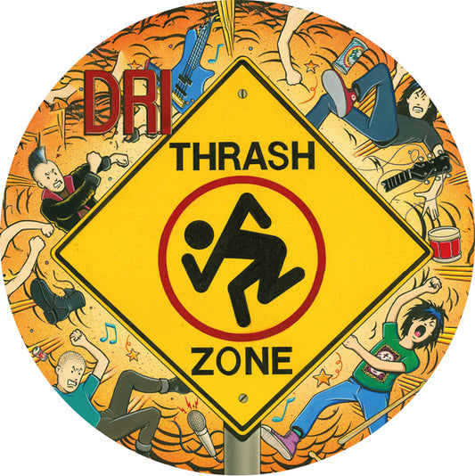 PRESALE - D.R.I. - Thrash Zone - 12" Vinyl Picture Disc