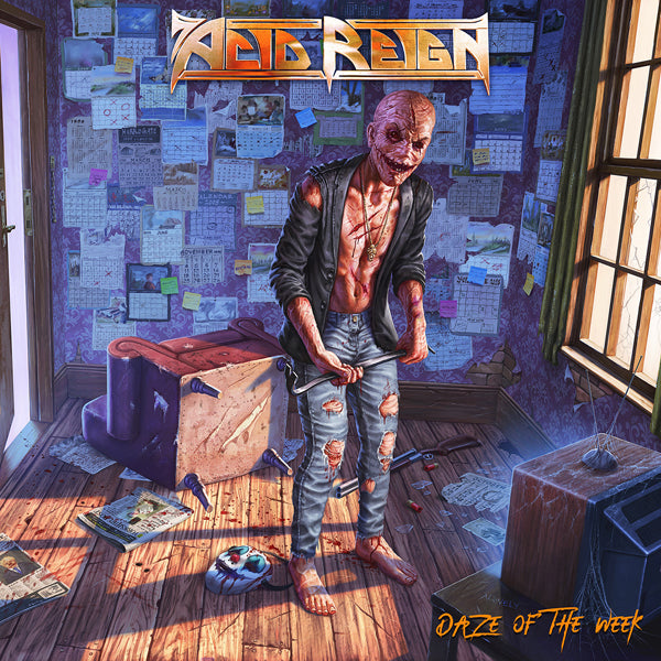 PRESALE - Acid Reign - Daze Of The Week - 12" Clear Vinyl LP