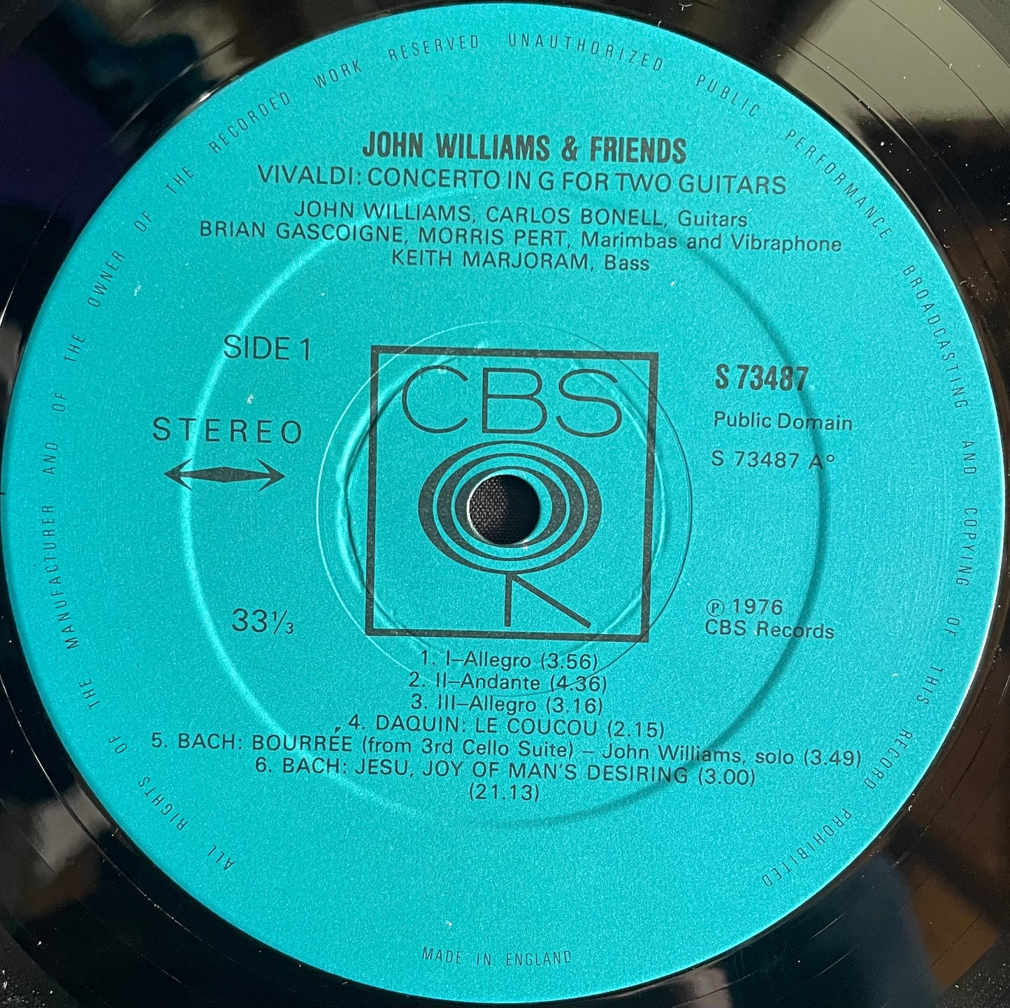 John Williams – John Williams And Friends - USED Vinyl LP