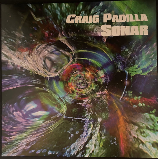 Craig Padilla – Sonar - USED Vinyl 2LP Light Green/Blue Translucent Marbled Limited Edition