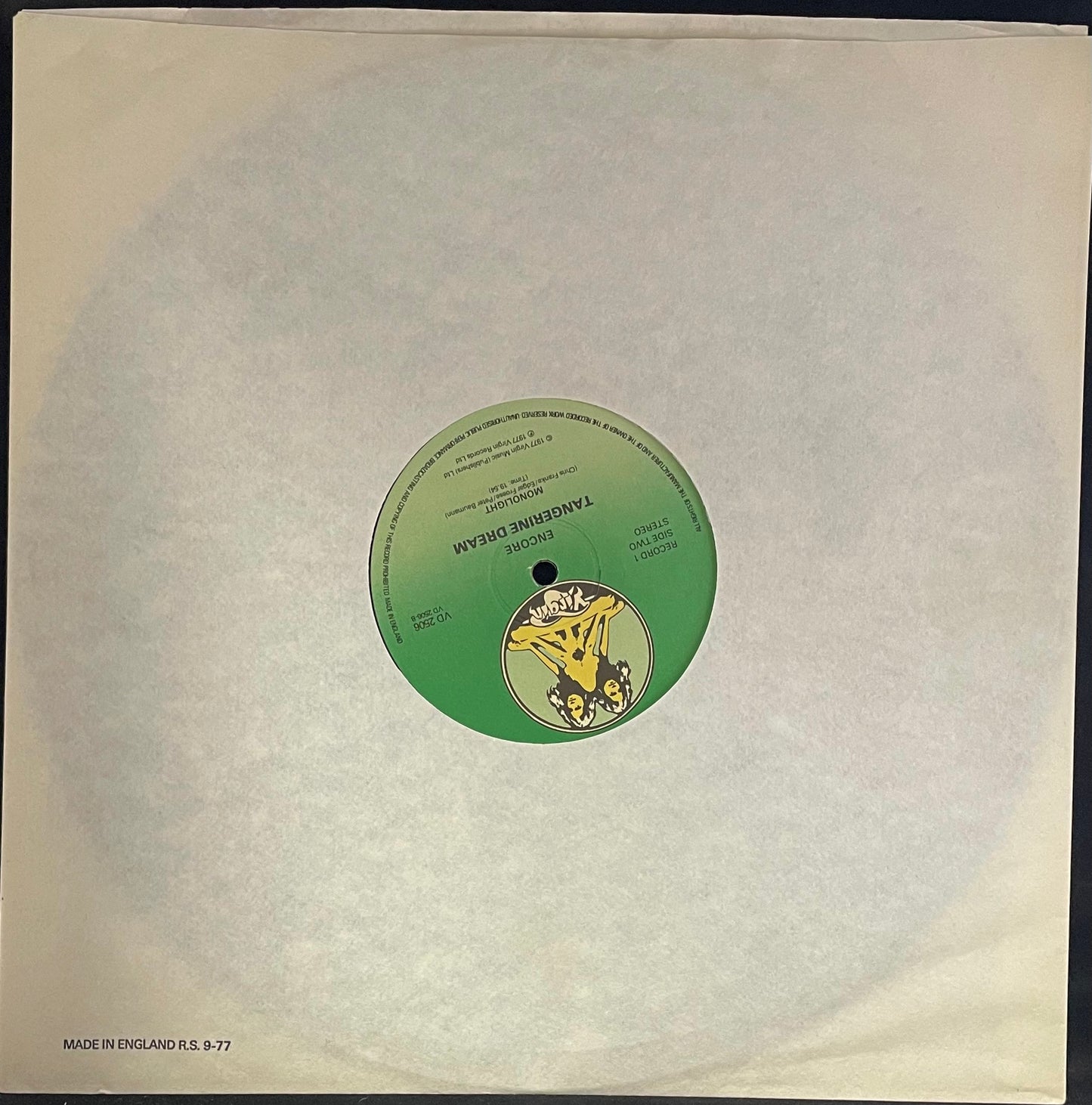 Tangerine Dream – Encore - USED Vinyl 2LP