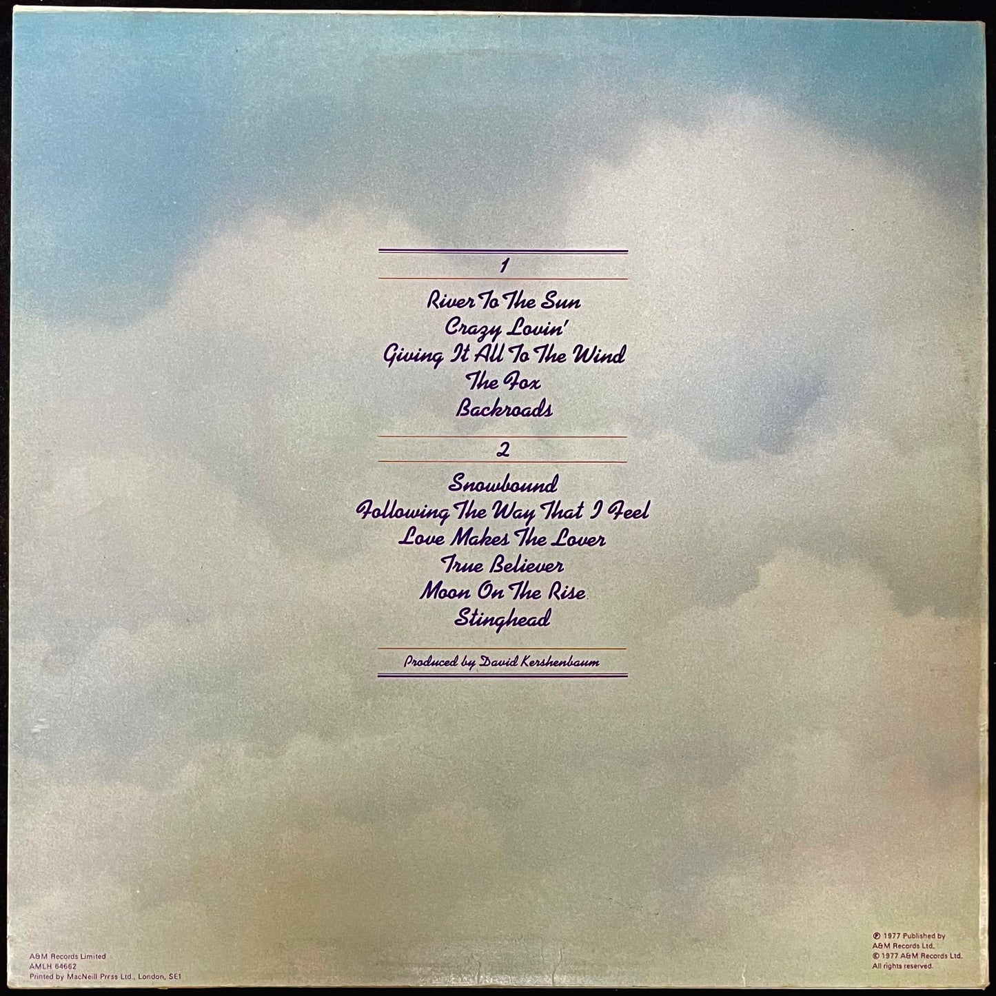 The Ozark Mountain Daredevils – Don't Look Down - USED Vinyl LP