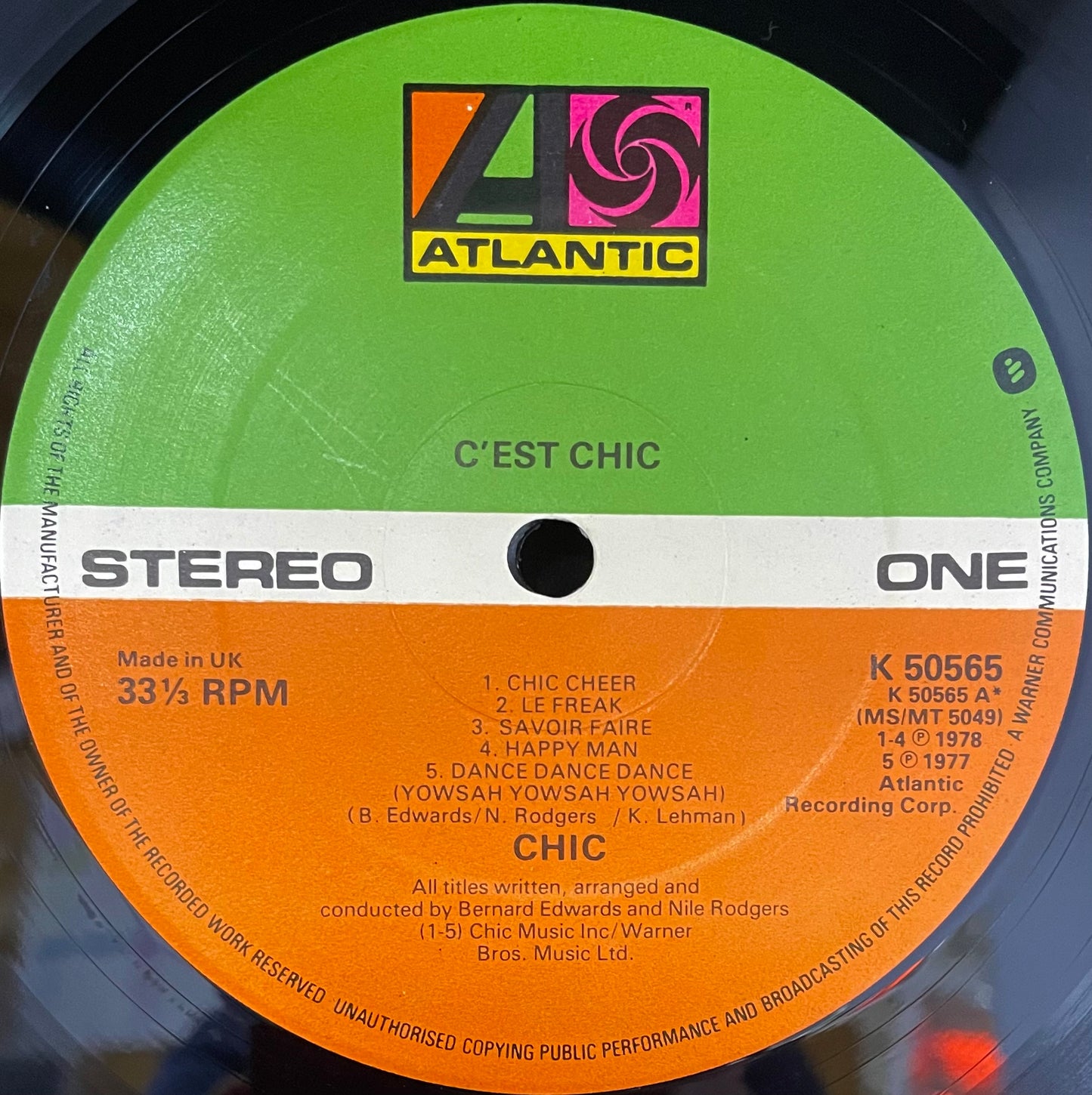 Chic – C'est Chic - USED Vinyl LP