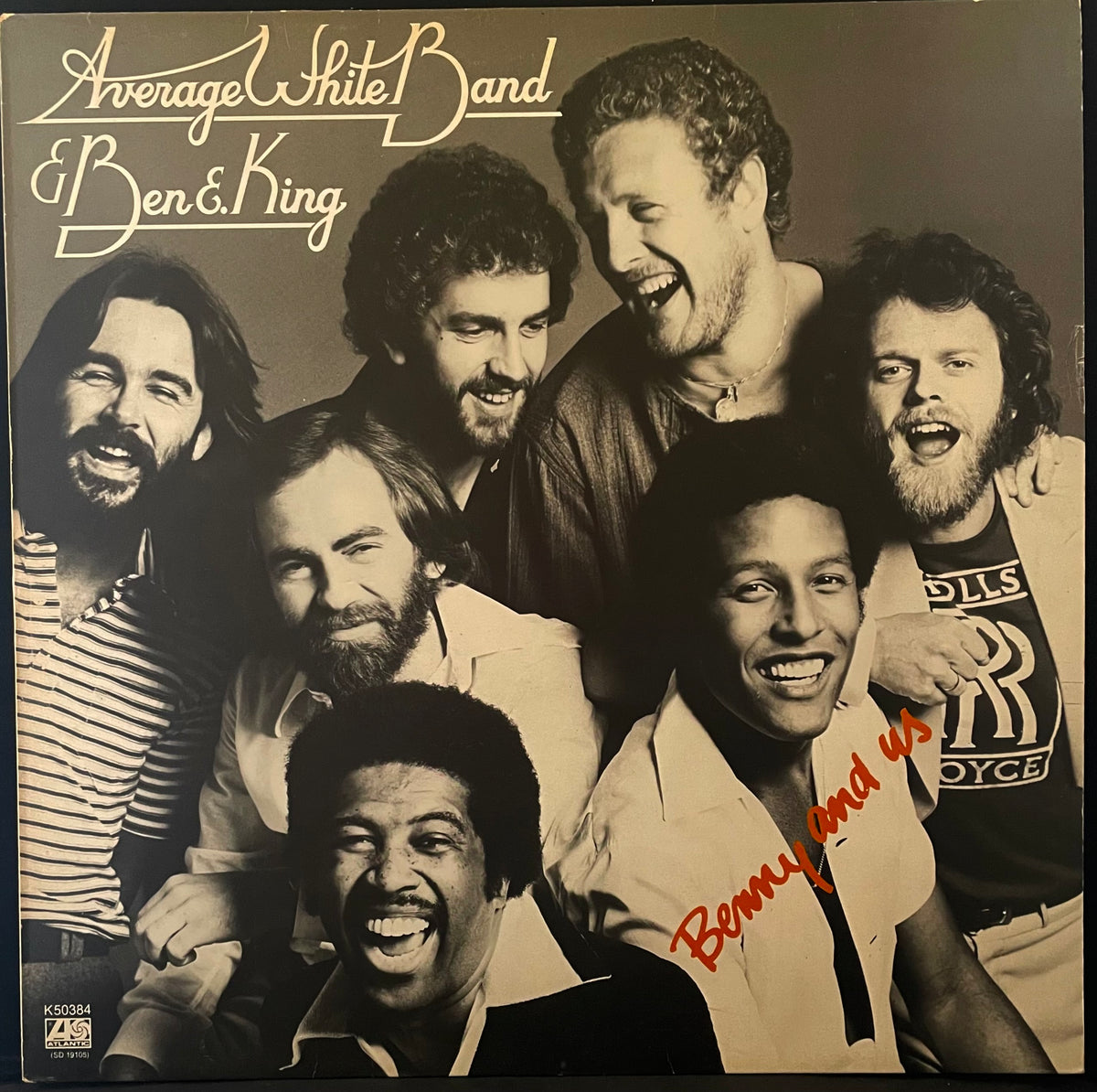 Average White Band & Ben E. King – Benny And Us - USED Vinyl 12" LP