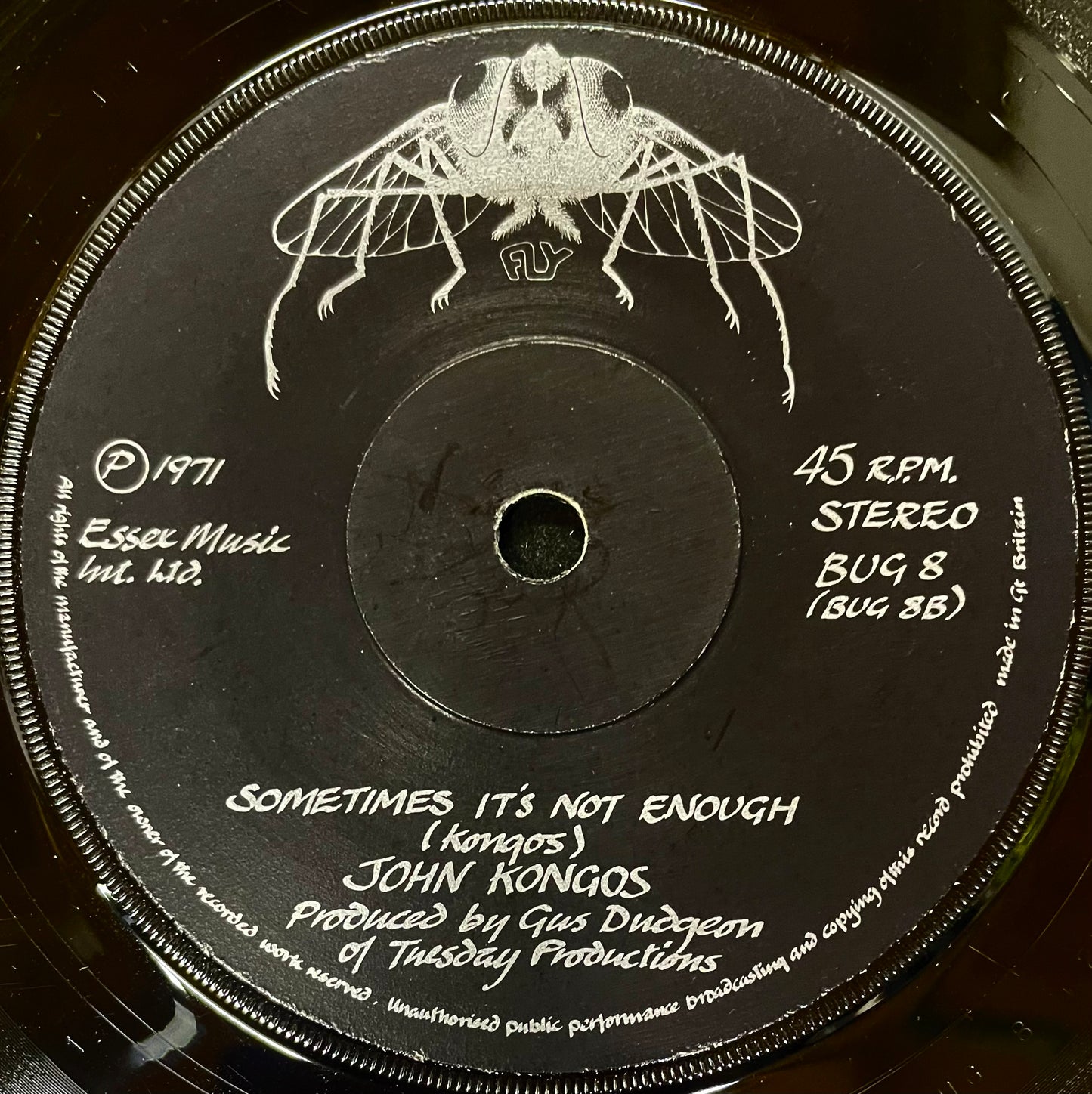 John Kongos – He’s Gonna Step On You Again - USED Vinyl 7" Single