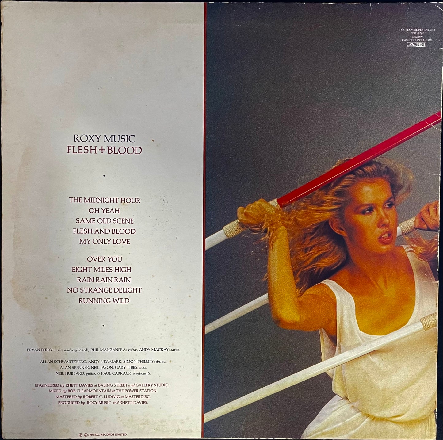 Roxy Music – Flesh + Blood - USED Vinyl LP