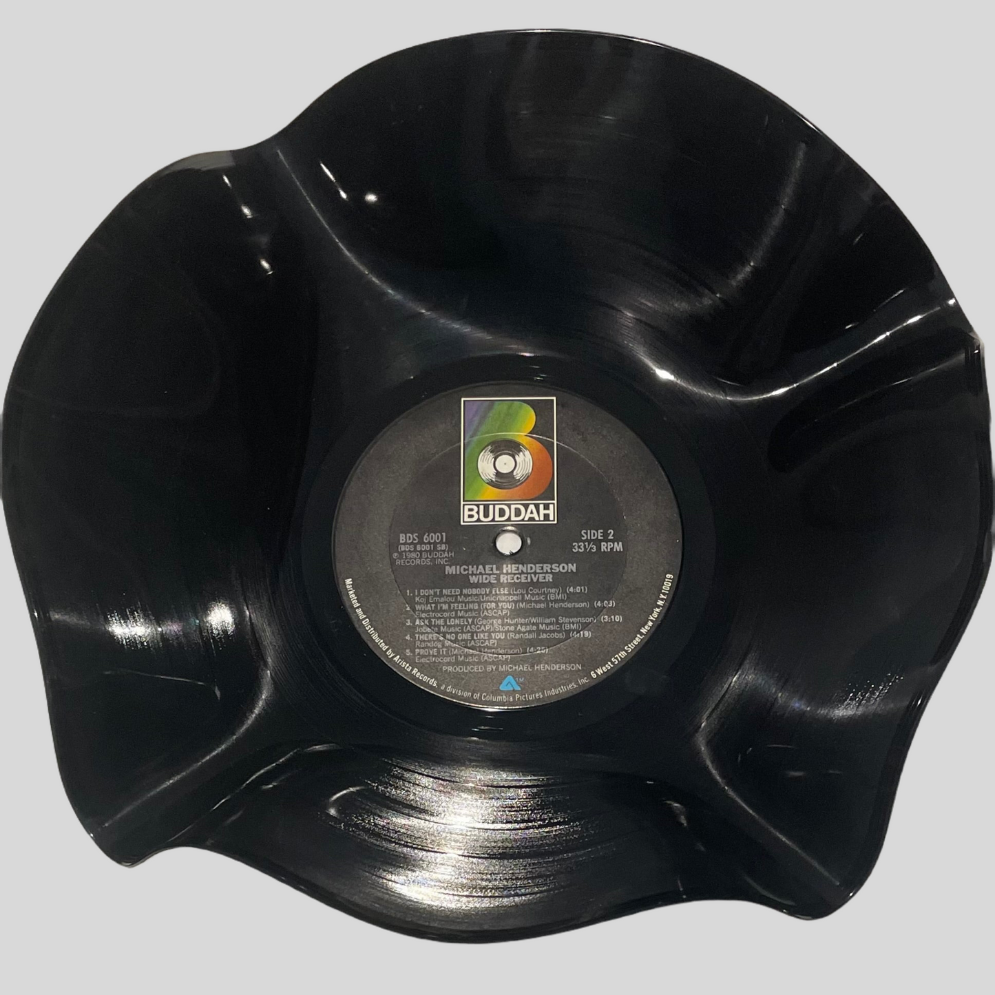 The 'Music Works’ 12" Vinyl Record Bowl