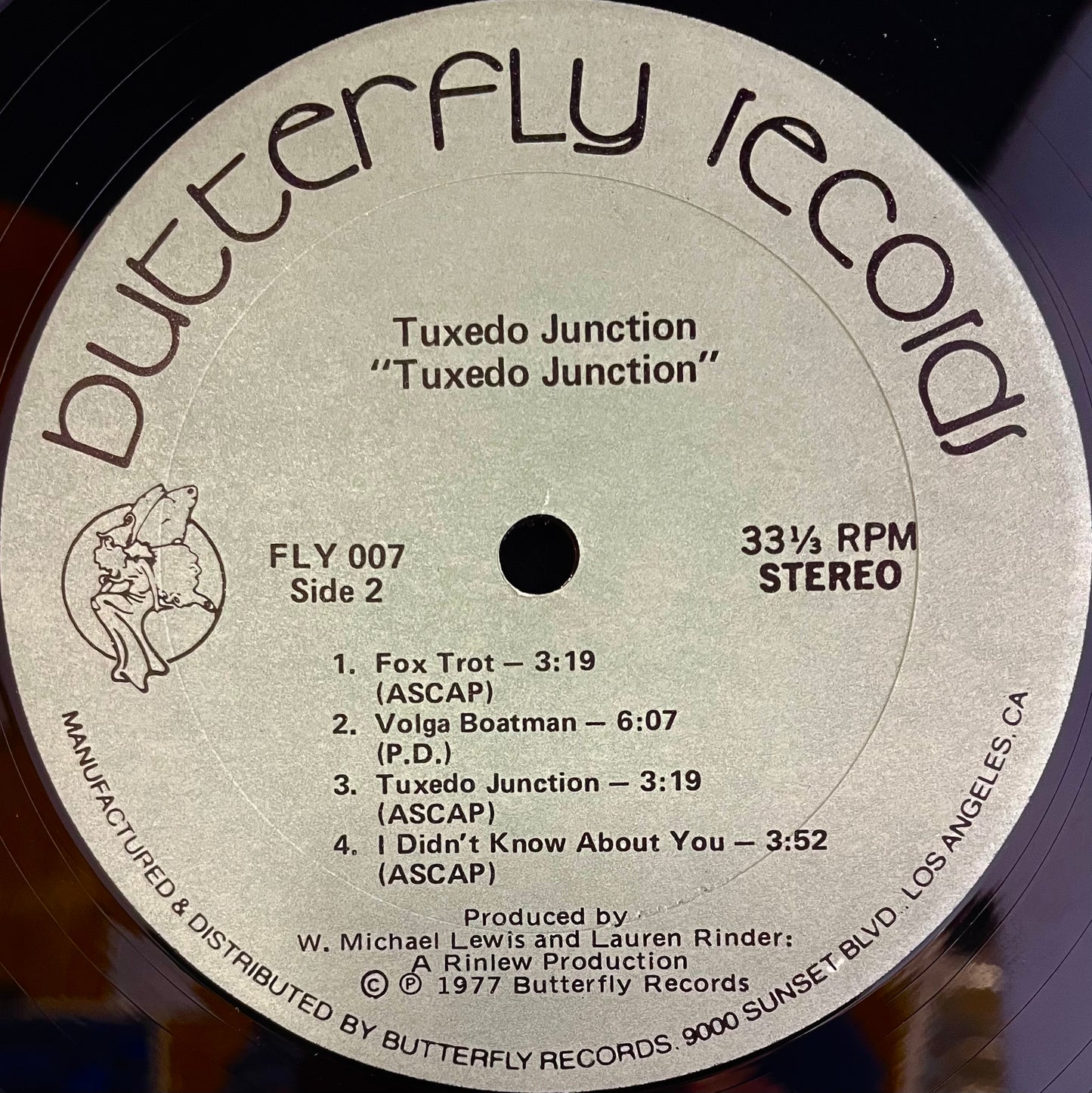 Tuxedo Junction – Tuxedo Junction - USED Vinyl LP