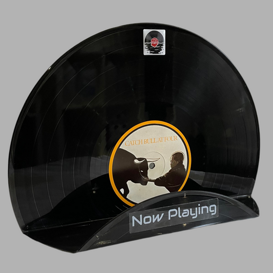 The ‘Cat’ Vinyl Record ‘Now Playing’ Record Stand