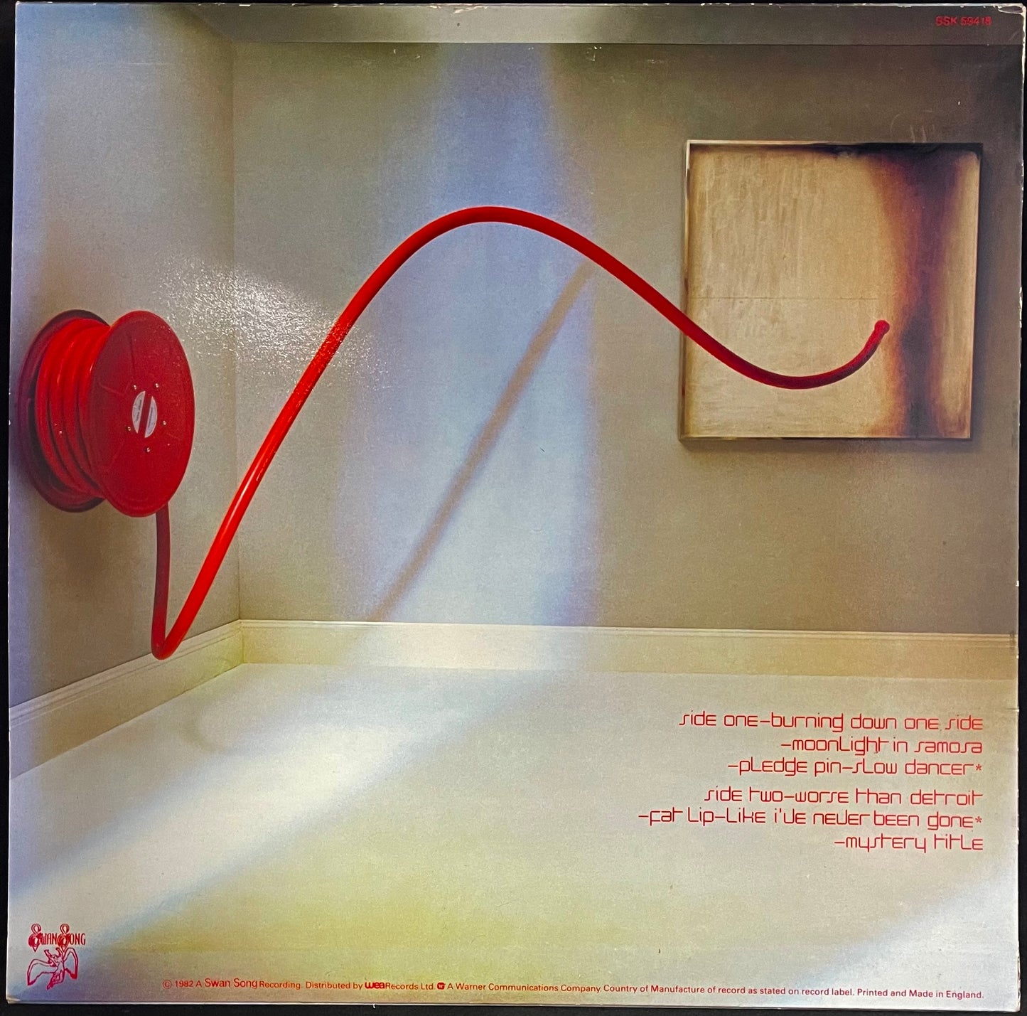 Robert Plant – Pictures At Eleven - USED Vinyl LP