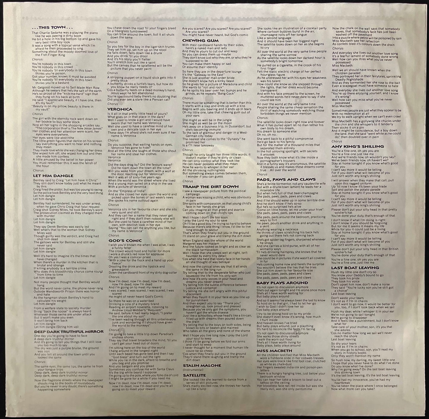 Elvis Costello – Spike - USED Vinyl LP