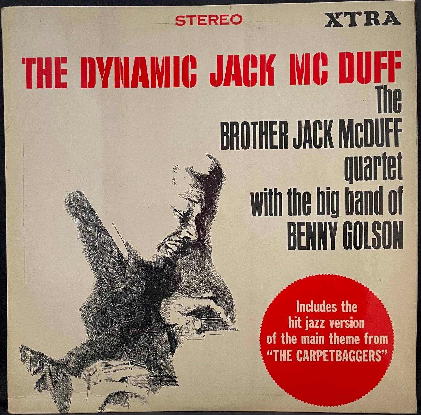 Jack McDuff Quartet/Big Band Of Benny Golson –Dynamic Jack McDuff – USED Vinyl LP