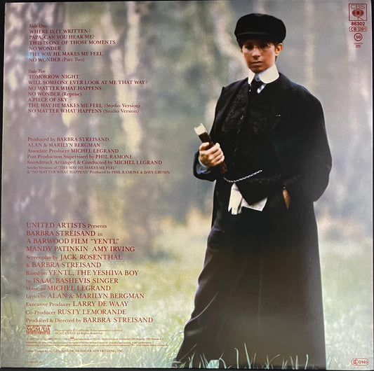 Barbra Streisand – Yentl - Original Motion Picture Soundtrack - USED Vinyl LP