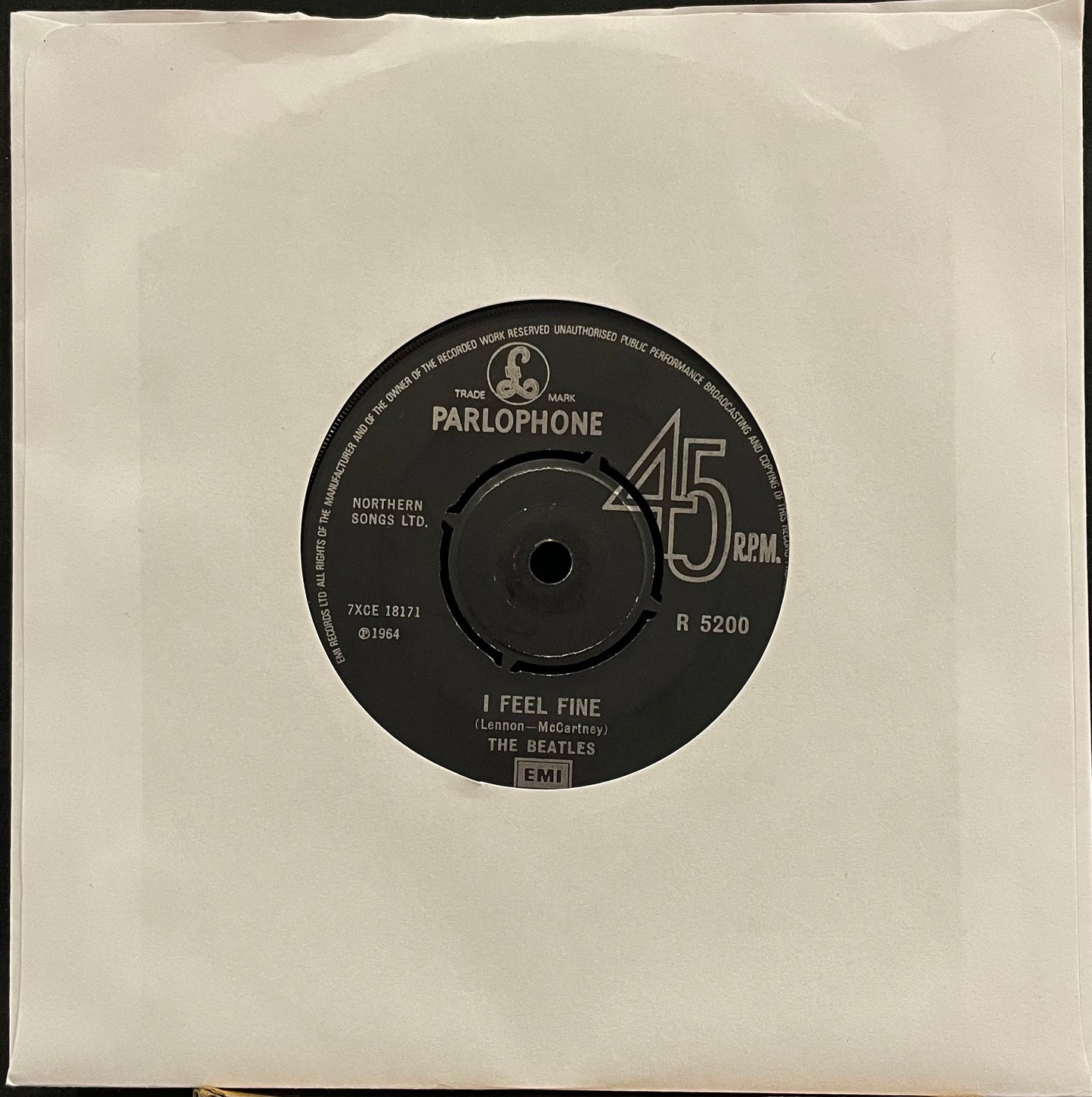 The Beatles – I Feel Fine c/w She's A Woman – USED Vinyl 7" Single