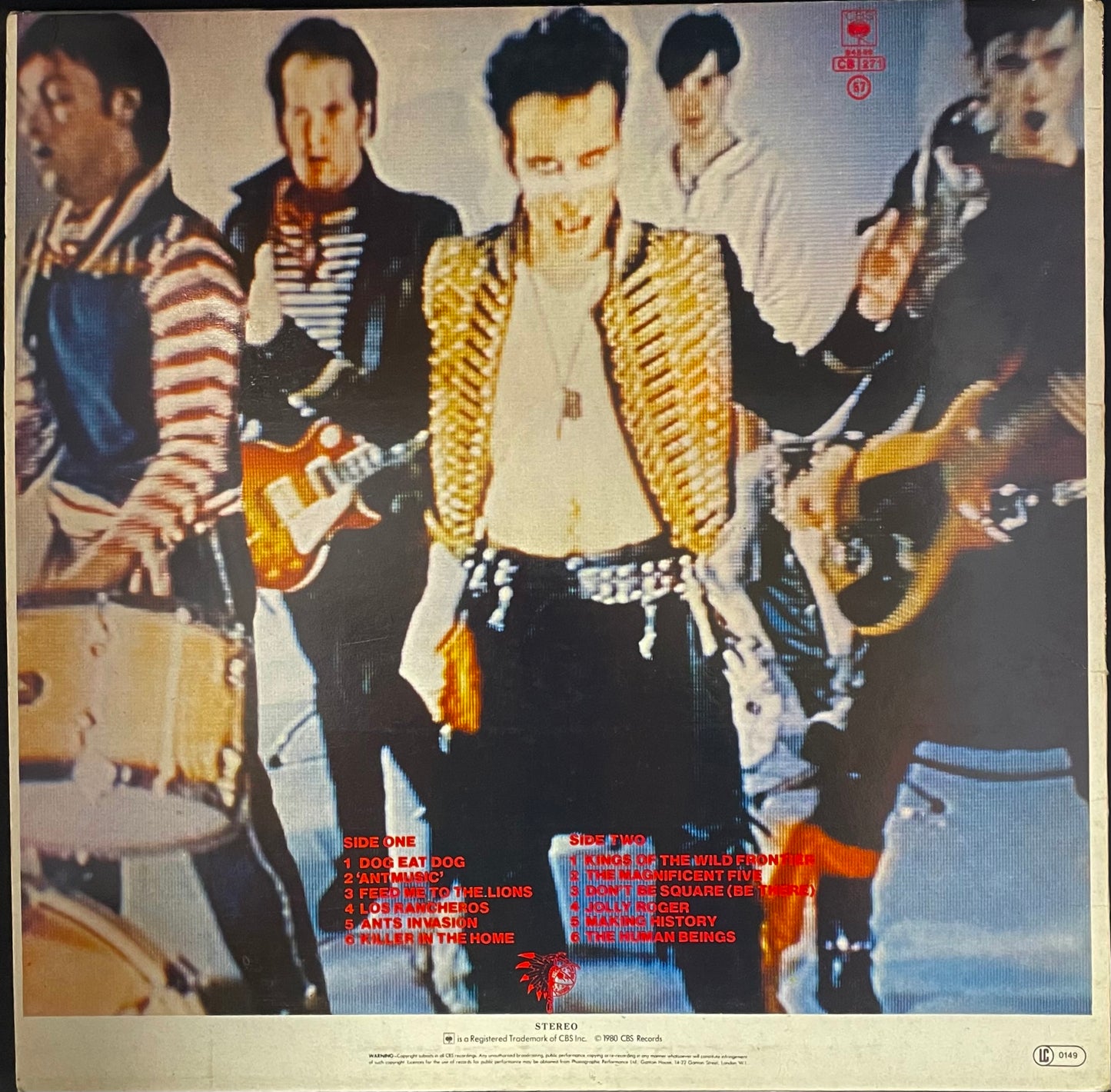 Adam And The Ants – Kings Of The Wild Frontier - USED Vinyl LP