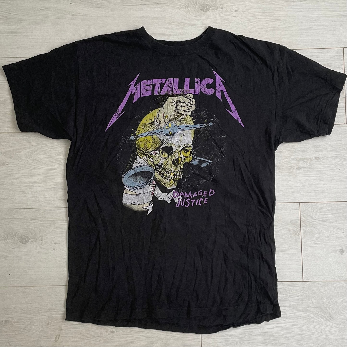 Metallica - Damaged Justice - Vintage T-Shirt (M)