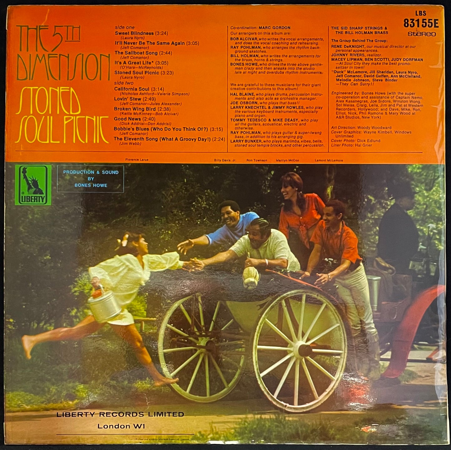 The 5th Dimension – Stoned Soul Picnic - USED Vinyl LP