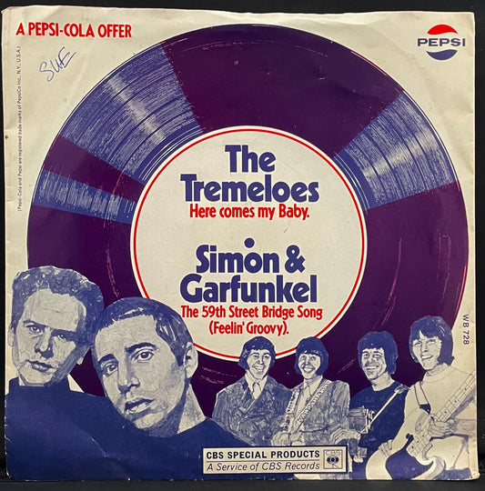 Simon &amp; Garfunkel / The Tremeloes – The 59th Street Bridge Song – gebrauchte 7"-Vinyl-Single