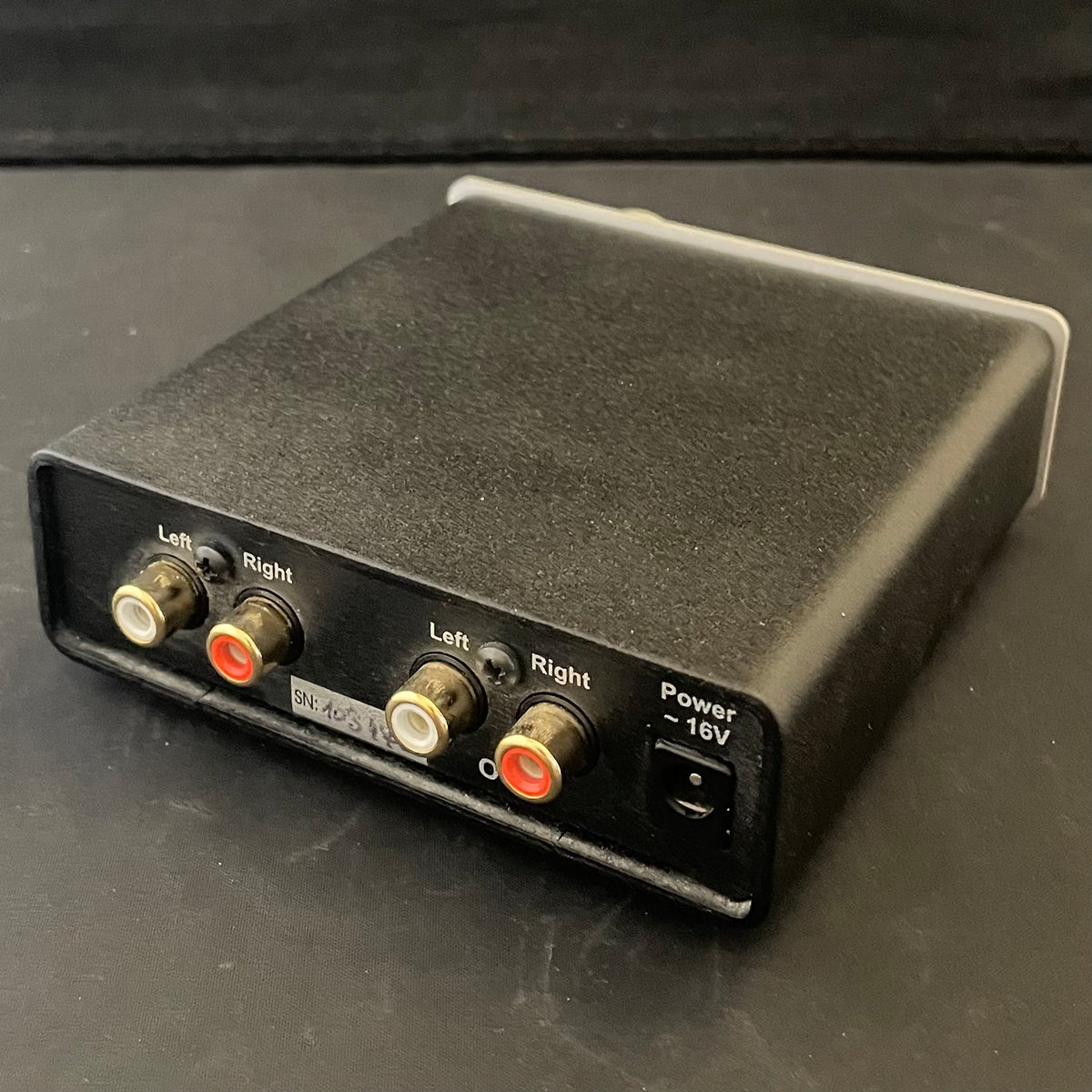 Pro-Ject Head Box II Headphone Amplifier Black/Silver Stereo RCA In/Out
