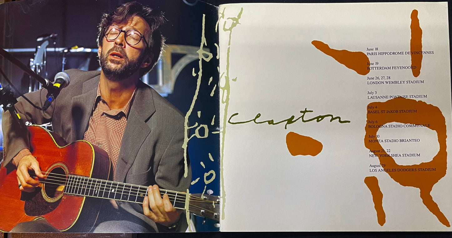 Elton John & Eric Clapton - World Tour 1992 - 1993 Joint Tour Programme