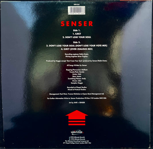 Senser – Eject - USED Vinyl 12" 33RPM Single