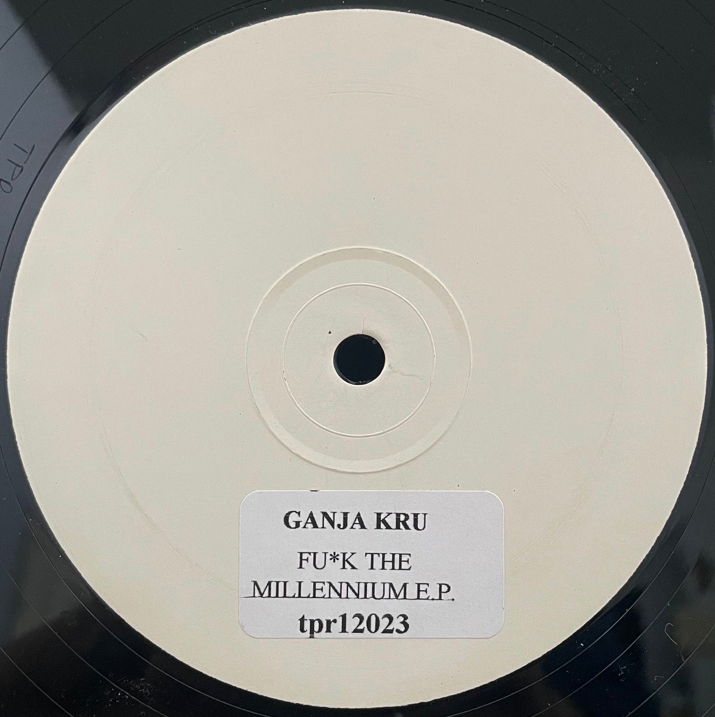 The Ganja Kru – Fu*k The Millennium EP – USED Vinyl 3x12" Single White Labels