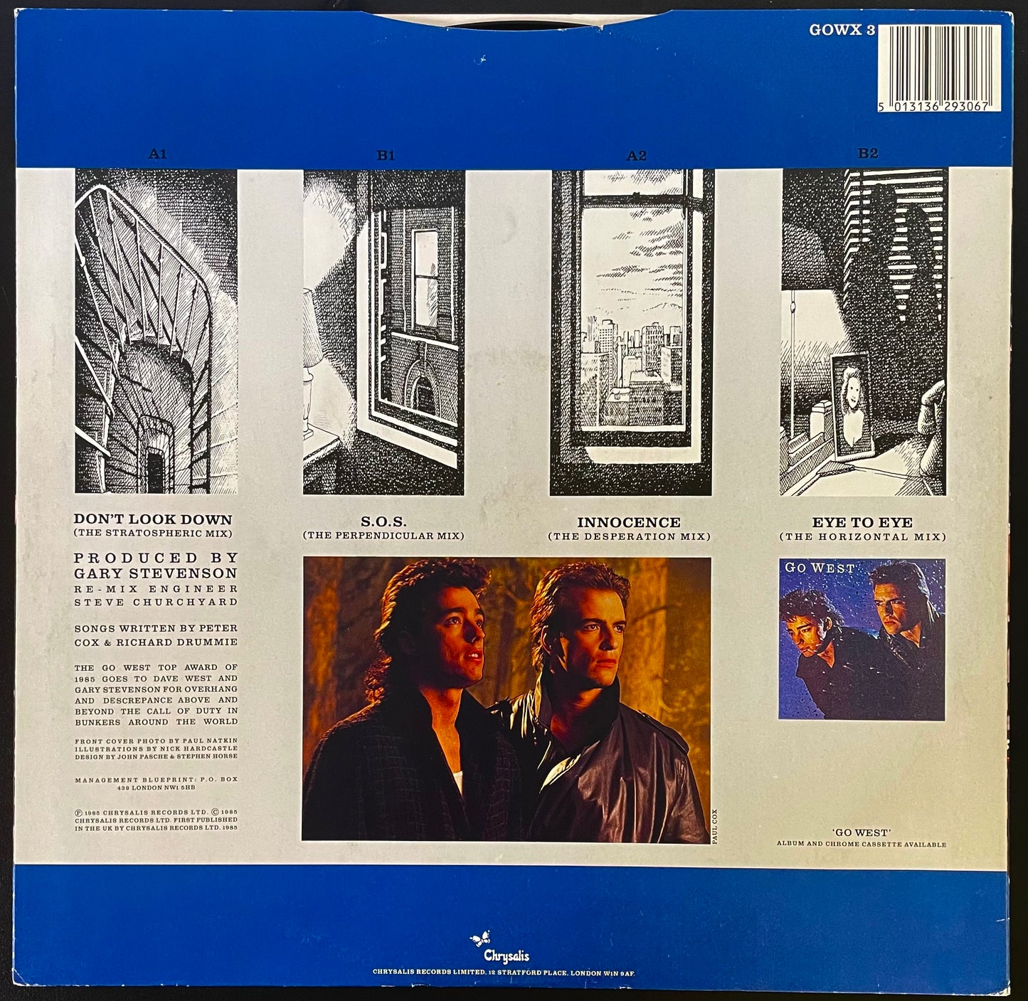 Go West – Don't Look Down (The Stratospheric Mix) - USED Vinyl 12" Single