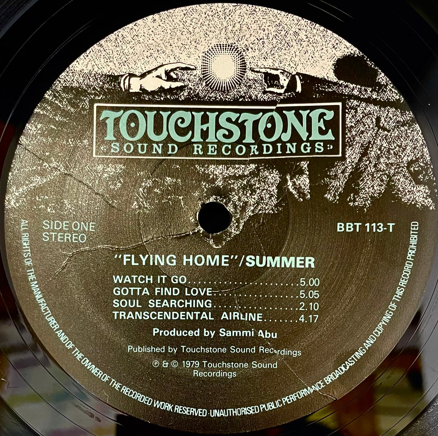 Summer – Flying Home - USED Vinyl LP