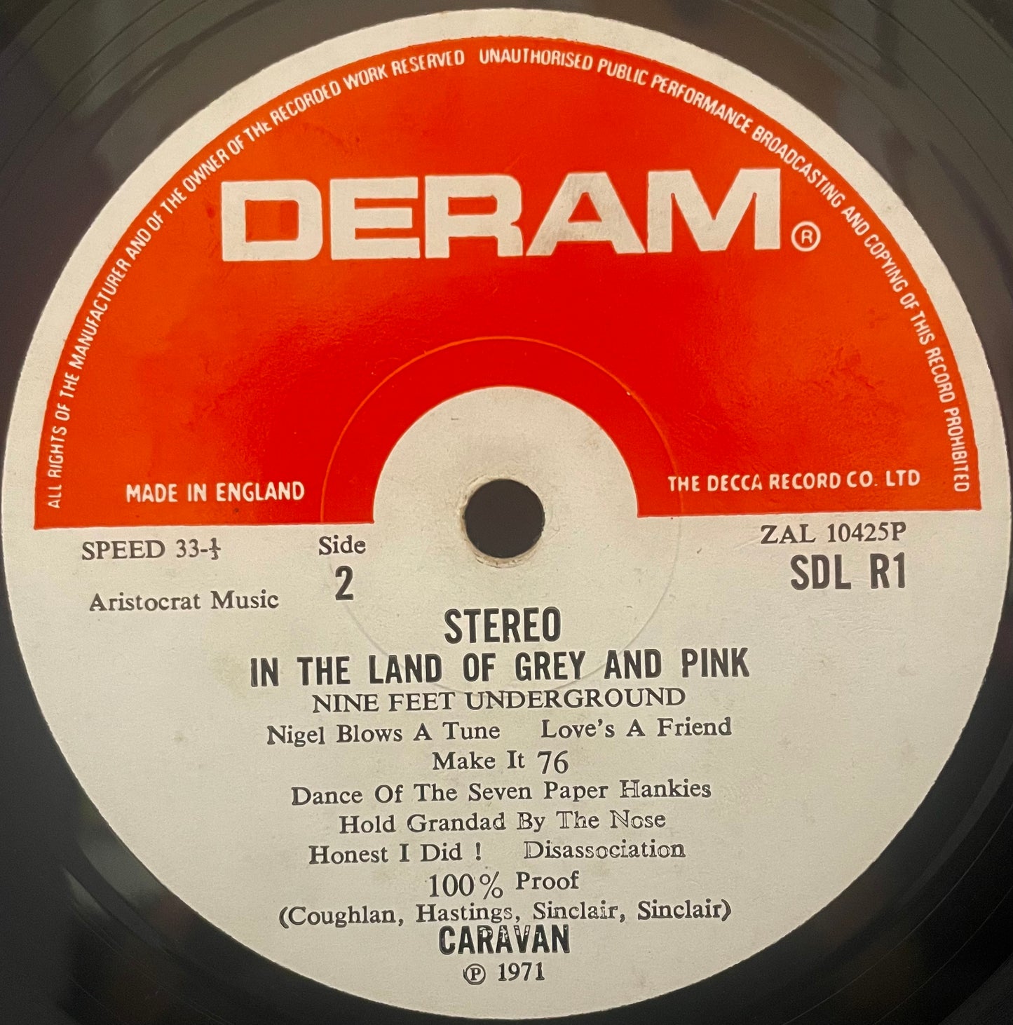 Caravan – In The Land Of Grey And Pink - USED Vinyl LP